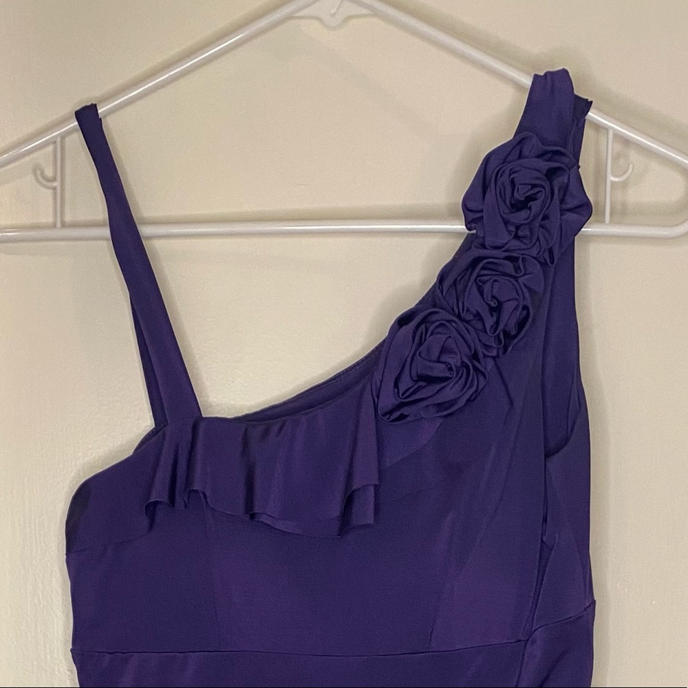 Purple cocktail dress, Maude, size sm/med
